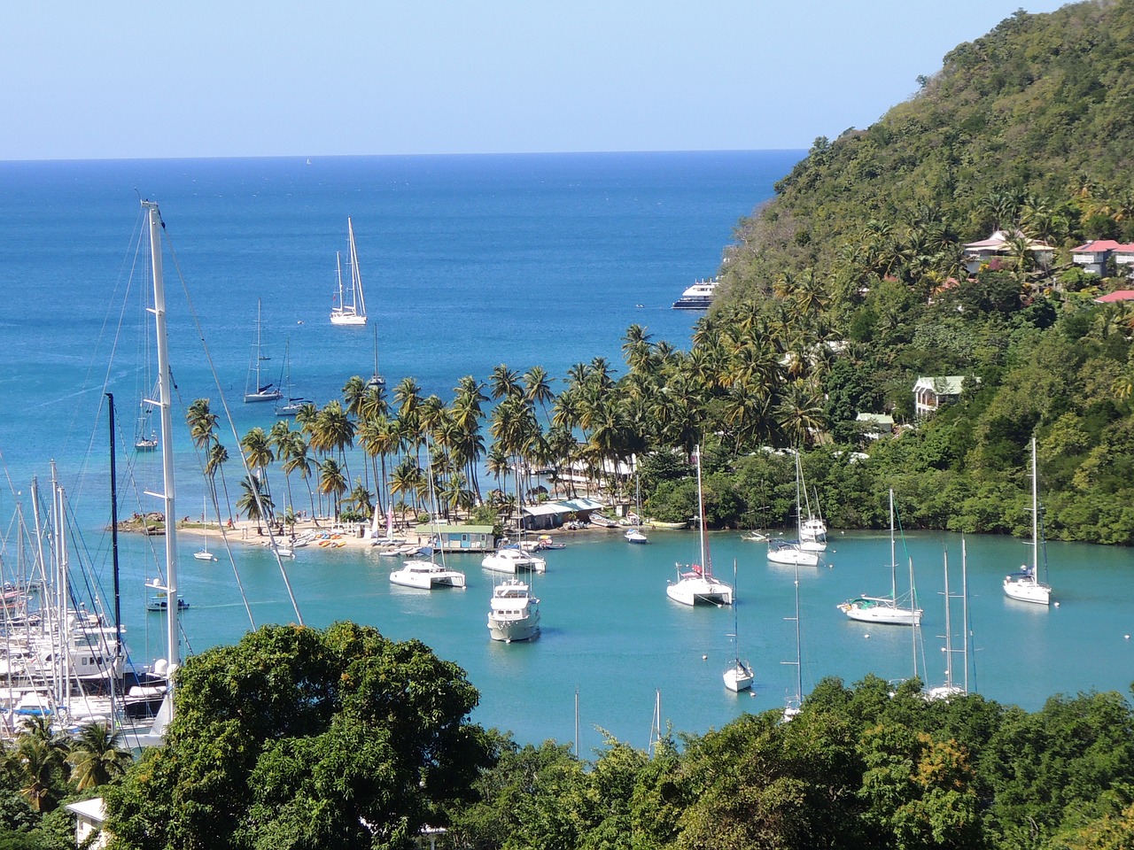 Äventyr och Avkoppling i Karibien: Utforska St. Lucia och Grenada